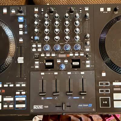 Rane FOUR 4-Channel DJ Controller 2023 - Present - Black image 2