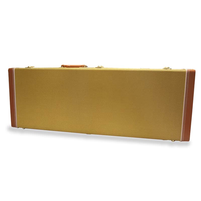 Gator Deluxe Wood Case for Electric Guitars, Tweed image 1