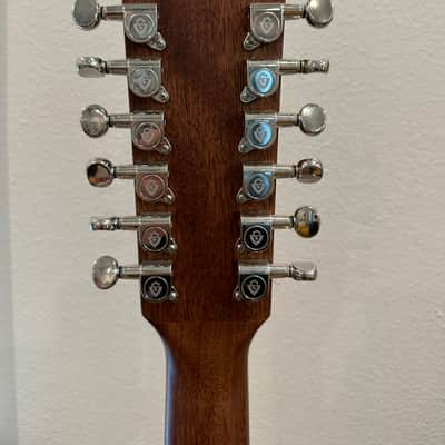 Guild F-2512E Jumbo 12 String Acoustic-Electric Guitar With Guild USA Deluxe Humidified Case image 12