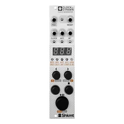 Shakmat Modular Clock O' Pawn mk2 Eurorack Clock Source Module image 1
