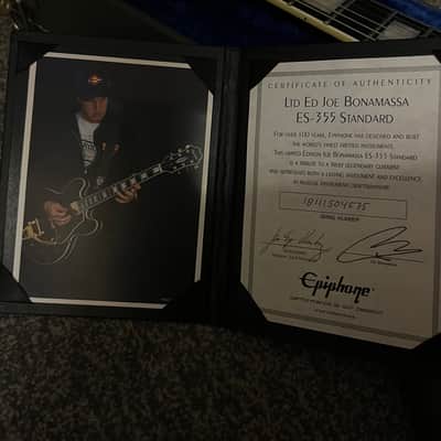 Epiphone Joe Bonamassa ES 335 Standard image 7