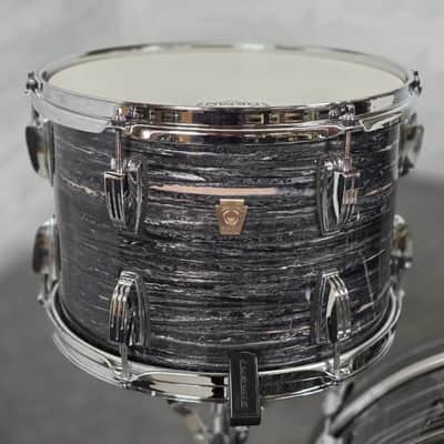 Used Ludwig Classic Maple 3pc Drum Set Vintage Black Oyster - Good image 4