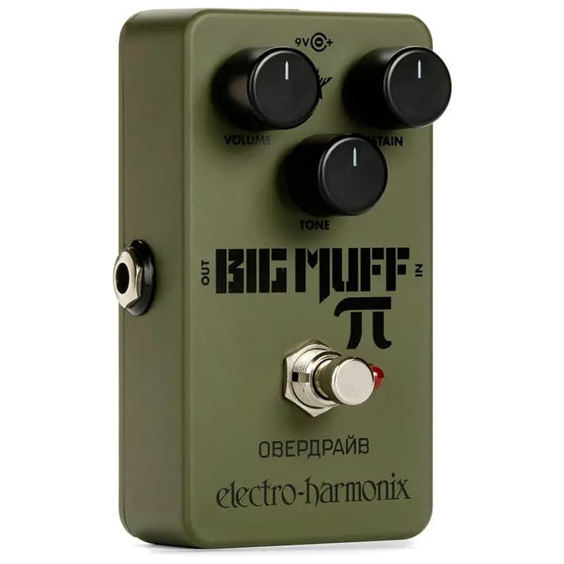 Electro-Harmonix Green Russian Big Muff Fuzz Sustainer Distortion Electric Guitar Pedal 2026 image 1