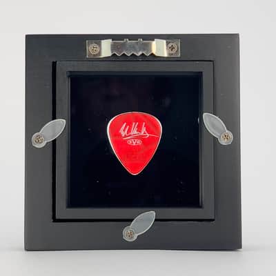 3" x 3" Double Sided Guitar Pick Display, BLACK #351 Shape Bild 4
