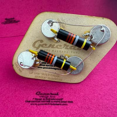 General Vintage Tone Prewired Harness electronics for Les Paul ®️ 1956 - 1959 CTS Burst taper pots 550k image 10