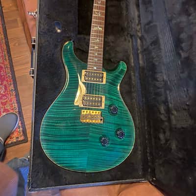 PRS Custom 24 Artist Package, PLEK'd - Trans green image 10