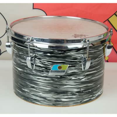 Used 1970's Ludwig 13" Concert Tom, Black Oyster Pearl image 1
