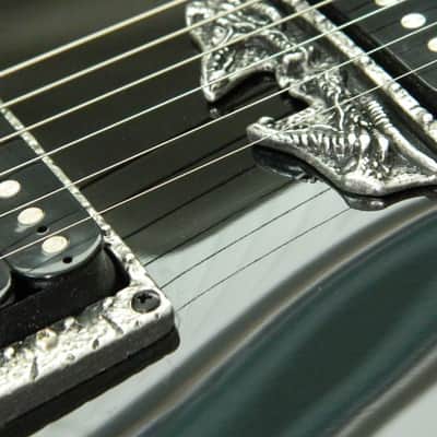 Dragon humbucker pickup rings for gibson les paul guitar made in USA solid metal surrounds custom SG image 7