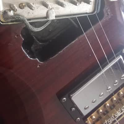 Rare : PRS SE Mikael Akerfeldt guitar /w Gibson pickups , sent in a case image 6