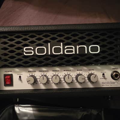 Soldano SLO Mini 30-Watt Solid-State Guitar Amp Head 2022 - Present - Black image 2