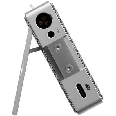 Teenage Engineering CM–15 Portable Battery-Powered Condenser Microphone Audio Converter via USB-c, preamp, line Out, and Phantom Powered mini XLR image 3