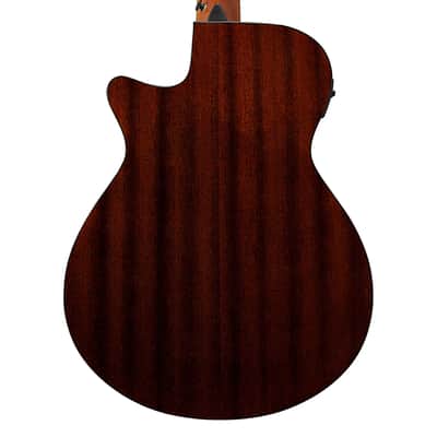 Ibanez AEGB24FE Fretless Acoustic-Electric Bass - Mahogany Sunburst image 3