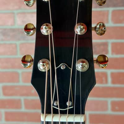 Godin Century Mahogany EQ Acoustic-Electric Guitar - Rustic Burst (with EQ) image 8