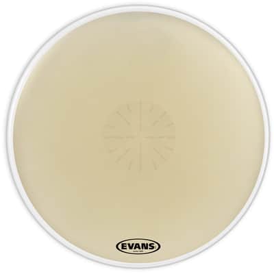 Evans CB3614SD Strata 1400 Power Center Reverse Dot Concert Bass Drum Head - 36"