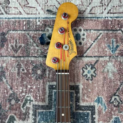 2015 Fender Road Worn ‘60s Jazz Bass Fiesta Red Electric Bass Guitar! image 11