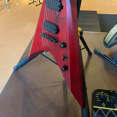 Solar Guitars V2.7 Trans Blood Red Matte image 4