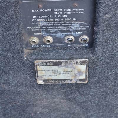 Pair of Peavey DS-1803 3 way with 18” Black Widows image 11