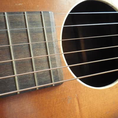 Slingerland May Bell Parlor Guitar Sunburst 1930's Vintage image 16