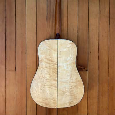 1970's B.C. Rich B30 Acoustic Guitar Dreadnought Made in USA Road Runner RRDWA Deluxe Wood Dreadnought Acoustic Case image 12