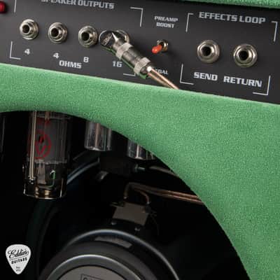 Amplified Nation Phoenix Fury 50w 1x12 Combo - Emerald Green Suede & Northern Lights #218 image 12