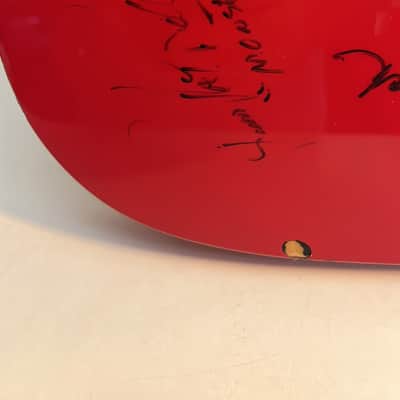 Squier Affinity Series Autographed by Real Monster Radio Cast image 5