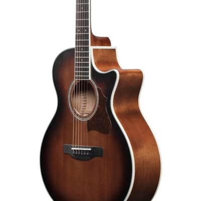 Ibanez AE240JRMHS Acoustic Electric Mahogany Sunburst Open Pore Guitar w/Bag image 3