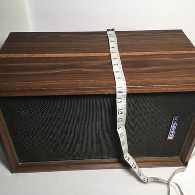 JIL Candle J665 Speakers Vintage Korea 2-Way Shelf 18 Inch Wood 1970s image 12