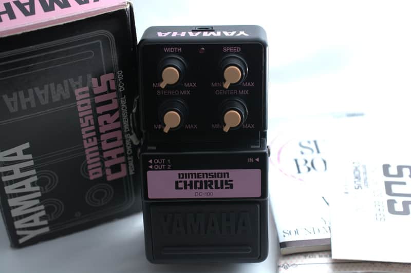 Yamaha DC-100 Dimension Chorus Stereo Pedal w/ Original Box & Papers – Near Mint image 1