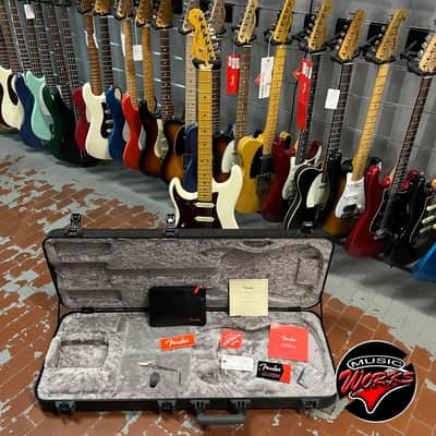Fender   American Professional 2 Ii Stratocaster Lh Left Handed Mancina Olympic White image 8