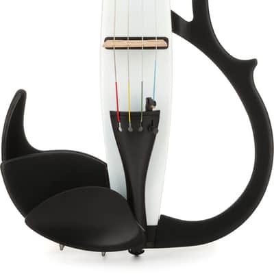 Yamaha Silent Series SVV200 Electric Viola - Pearl White image 1