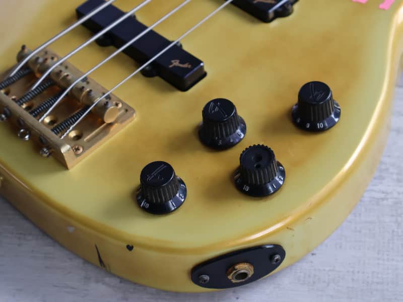 1989 Fender Japan PJR65 Jazz Bass Special PJ Active | Reverb