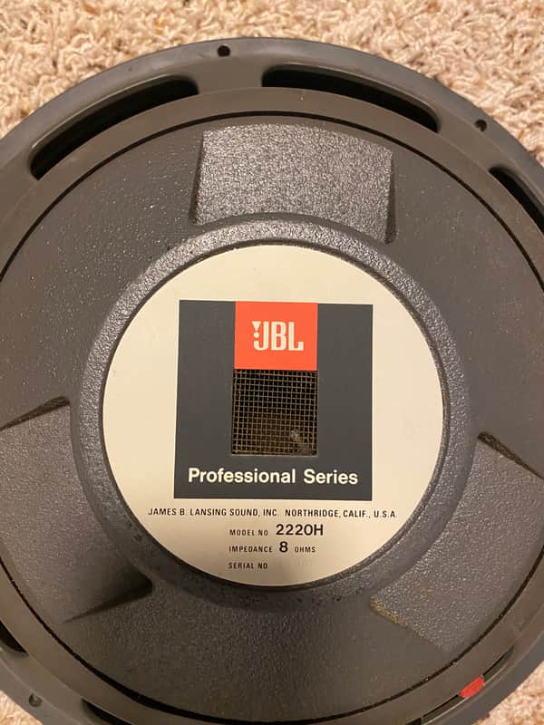15" JBL 2220H Speaker (pair) image 1