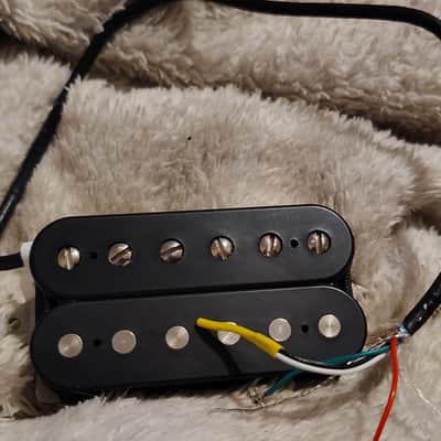 DiMarzio DP261FBK DP261 PAF Master F-Spaced Bridge Humbucker 2010s - Black image 1