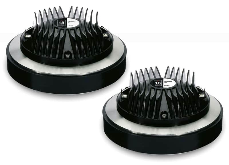 2x 18 Sound HD2080T 2" High Frequency Compression Driver 200 Watts Bolt-On 8-Ohm image 1