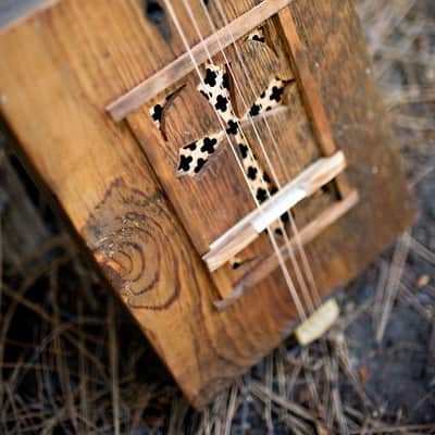 Kochel Guitars Confessional Cigar Box Guitar, Box Guitar image 2