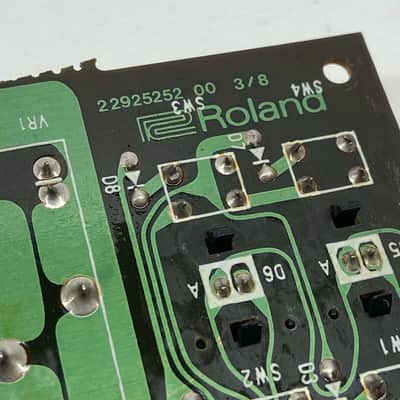 Roland Alpha Juno 1 & 2 - Slider Board ASSY 76160400 image 7