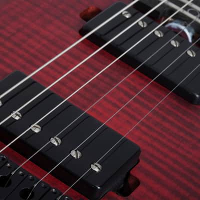 Schecter Sunset-6 Extreme - Scarlet Burst (2571) image 13