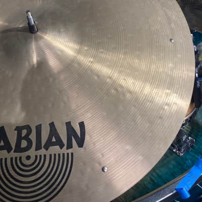 David Garibaldi's Tower of Power Sabian 20" HH Hand-Hammered Medium Sizzle Ride Cymbal With 6 Rivets, 2526g (#46) image 11