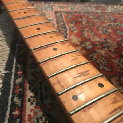 RARE 1984 Fender Japan “The Red Tiger” Medium Scale // Dimarzio Kramer ESP Charvel Satchel image 13