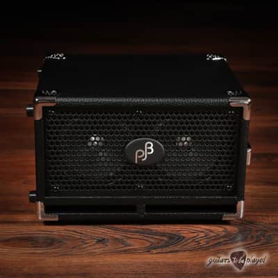 Phil Jones Bass C2 Compact 2x5” 200W 8-ohm Speaker Cabinet w/ Cover - Black image 2