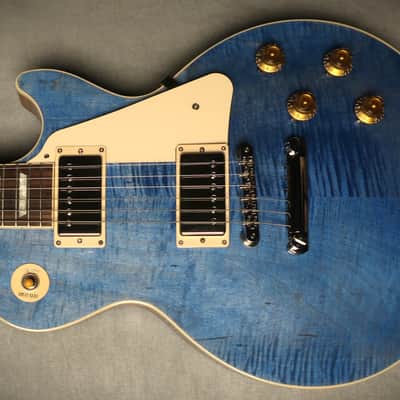 Gibson Les Paul Standard 50's Figured Top Ocean Blue 2024 DEMO image 1
