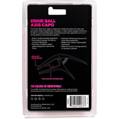Ernie Ball Axis Capo Black image 2