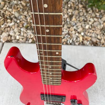 Vintage Memphis A2RT Guitar 80s - Red image 6
