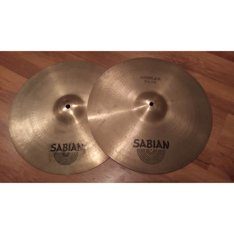 Sabian 15" AA Regular Hi-Hat Cymbals (Pair) 1982 - 1984 image 1