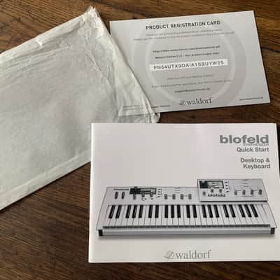 Waldorf Blofeld Desktop Synthesizer 2007 - Present - Black Shadow image 8