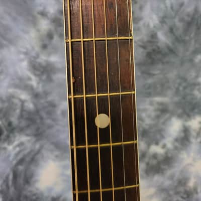 Vintage RARE 1943 Silvertone Model 710 Sunburst Archtop Neck Reset Pro Setup Hard Shell Case image 6