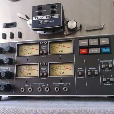 TEAC A-3340S 1/4" 4-Track Reel to Reel Tape Recorder image 3