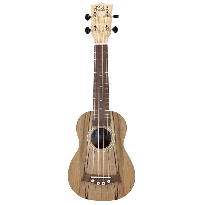 Honu Limited Edition Spalted Maple Soprano Ukulele image 1