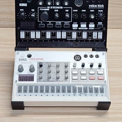 The Analog Source 2 Tier Gen 3 Desktop Stand for Volca Beats Bass FM Keys Nubass Loop Mix Sample Synthesizer Mixer Drum Rhythm Machine Sampler image 4