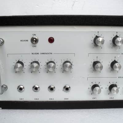 Vintage RARE MAC 4C A56 Tube amp 6 x EL84  Spring Reverb  Made in Italy  1970's image 2